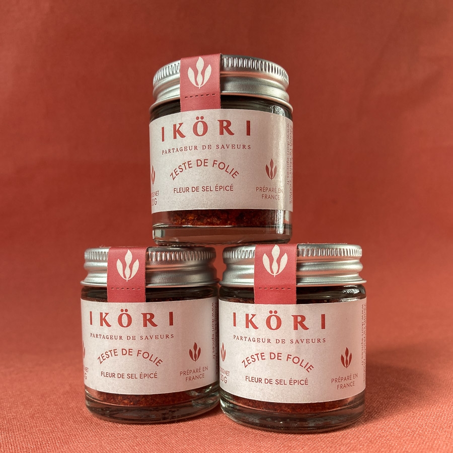 fleur de sel aux épices en pot